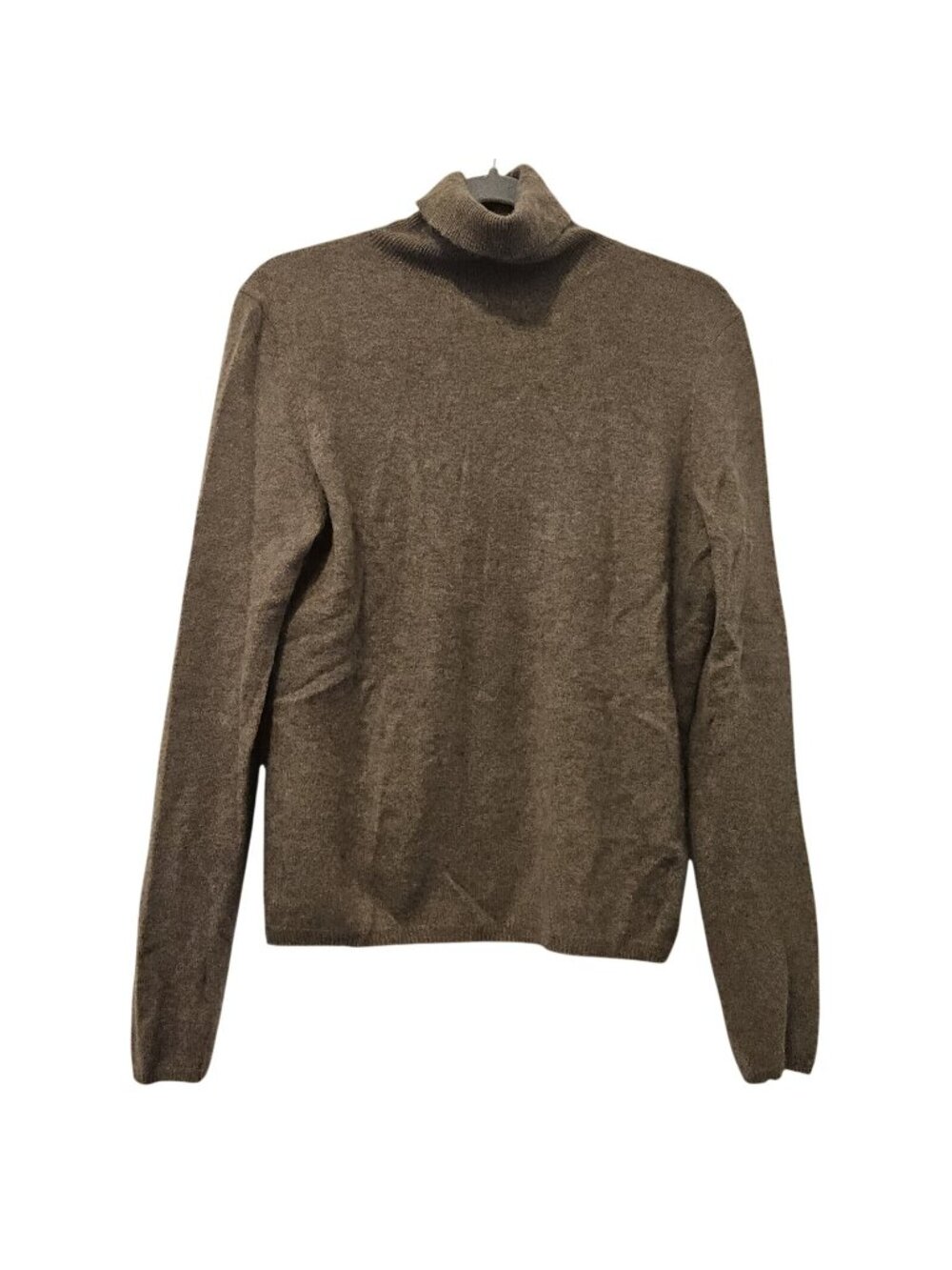 Madison Cashmere Brown Turtleneck Sweater Womens Large